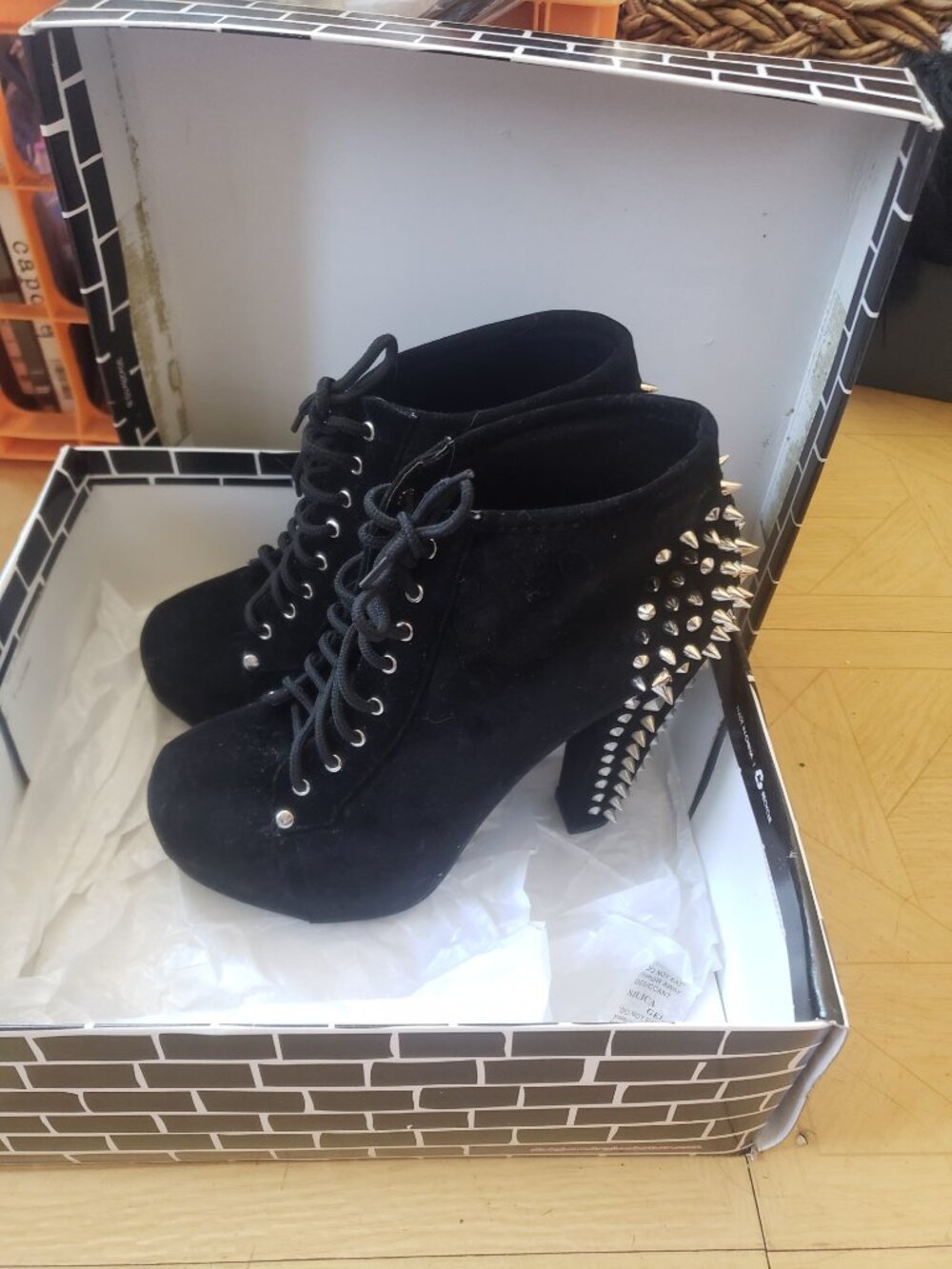 Dirty Laundry Black Suede Boots Size 7.5